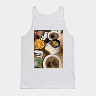 Potato with Steak Tank Top